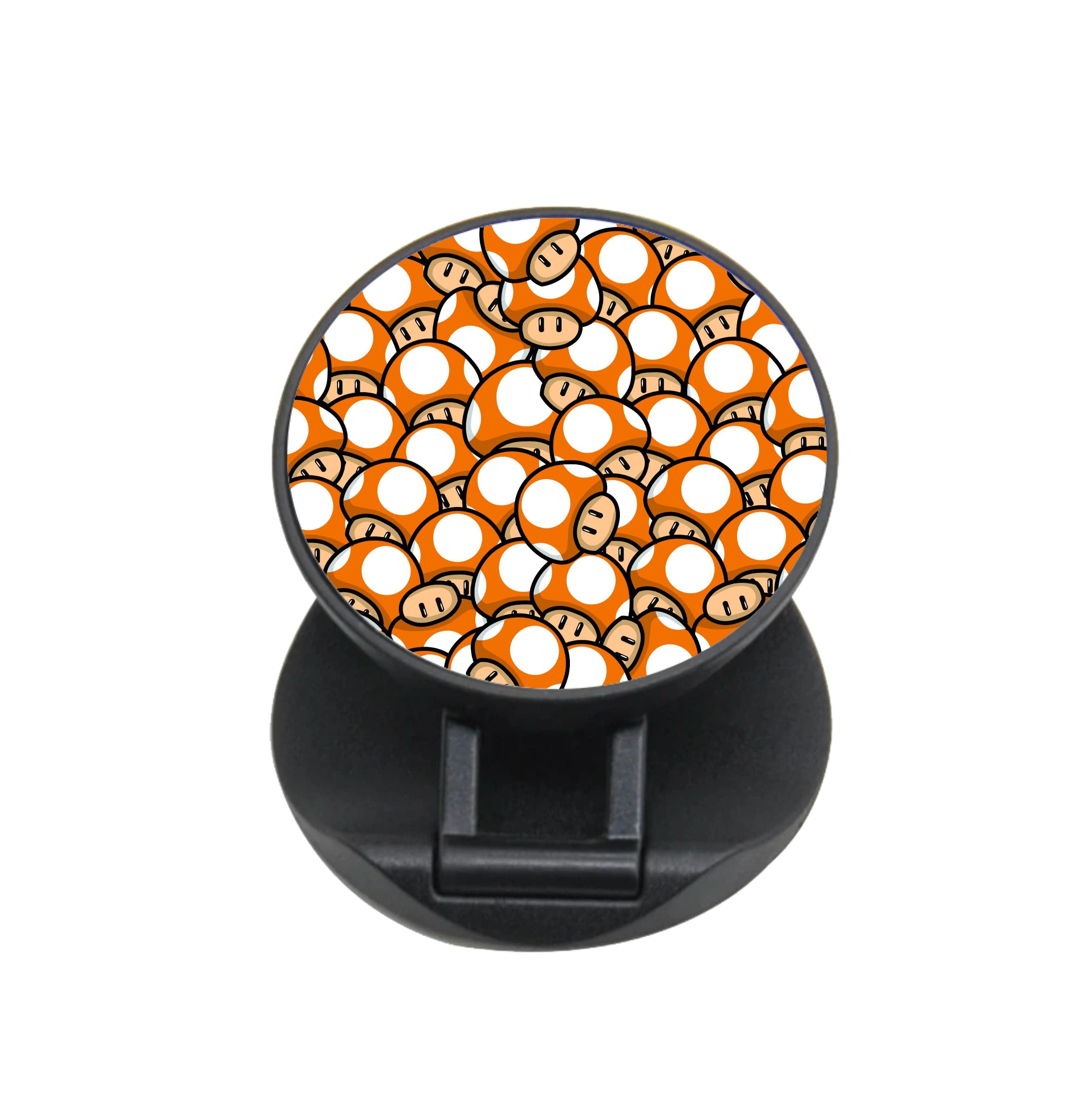 Mushroom Pattern - Orange FunGrip