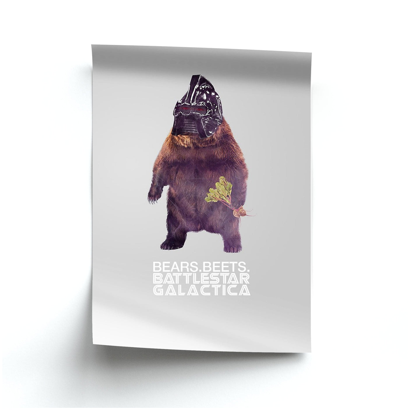 Bears Beets Battlestar Galactica - The Office Poster