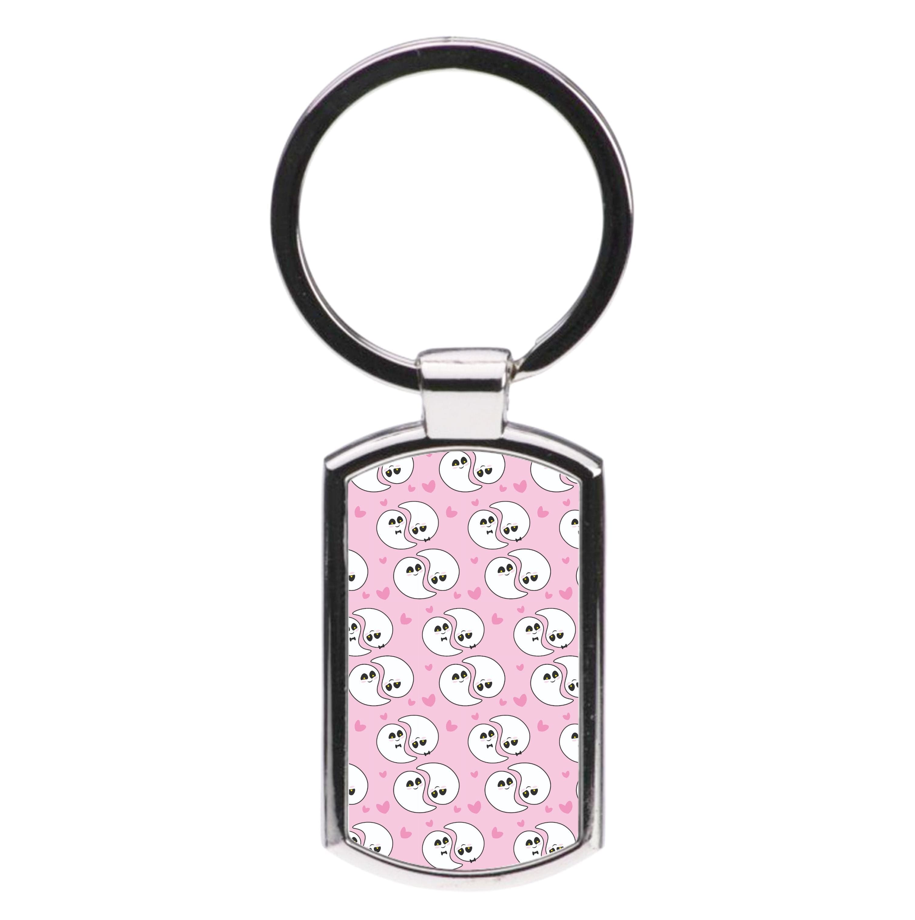 Halloween Pattern 7 Luxury Keyring