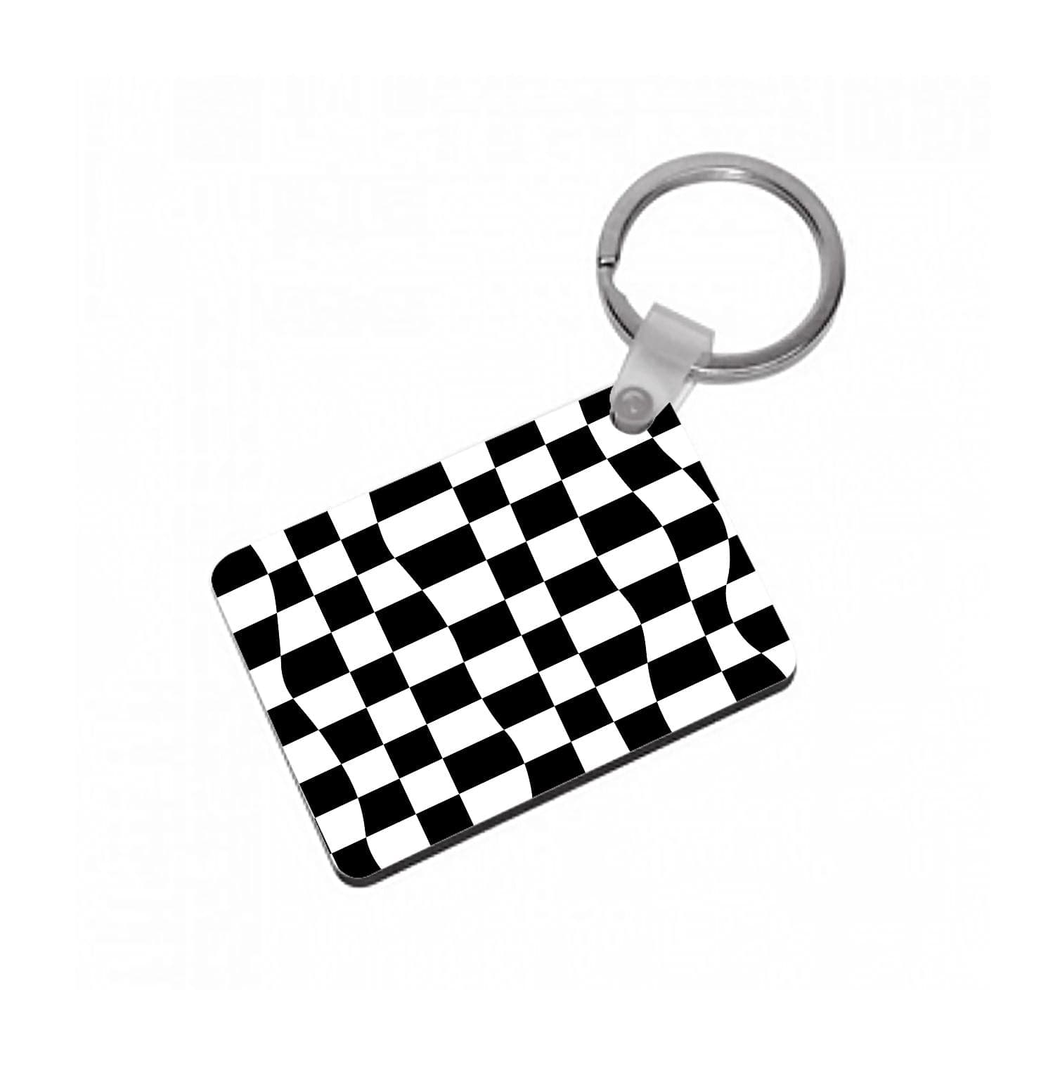 Pattern - Motorbike Keyring