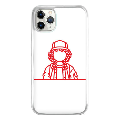 Dustin Outline Phone Case