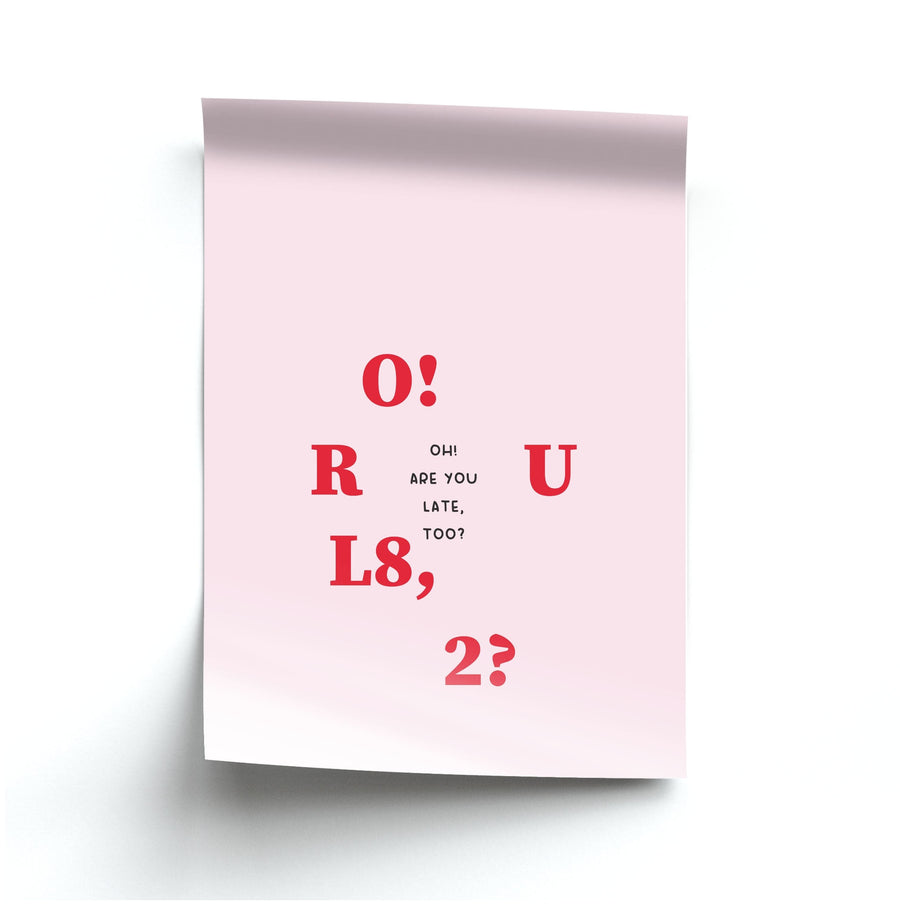 O R U L8 2 - BTS Poster