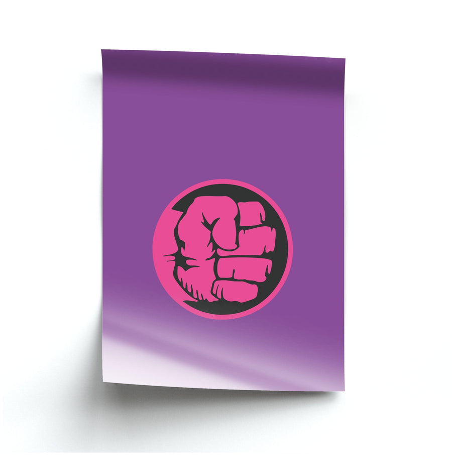 Fist - She Hulk Poster