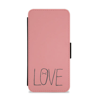 Love - Peep Flip / Wallet Phone Case