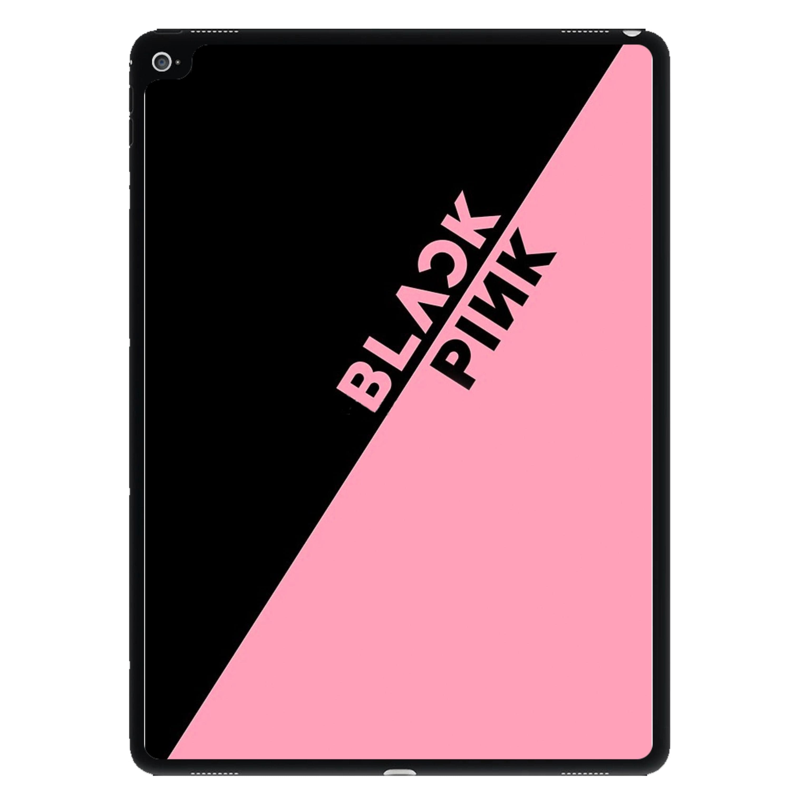 Diagonal Girl K-Pop Band Logo iPad Case