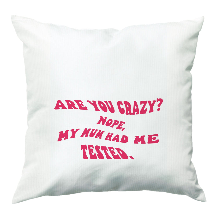 Are You Crazy? - Young Sheldon Cushion
