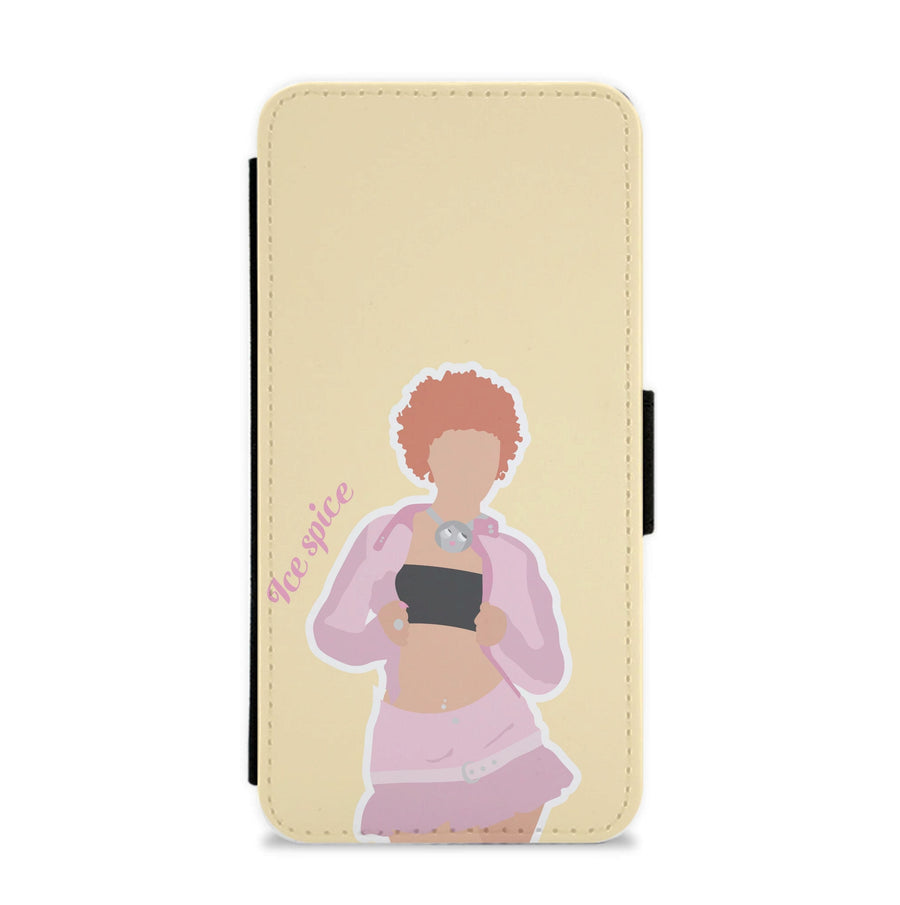 Pink Skirt - Ice Spice Flip / Wallet Phone Case