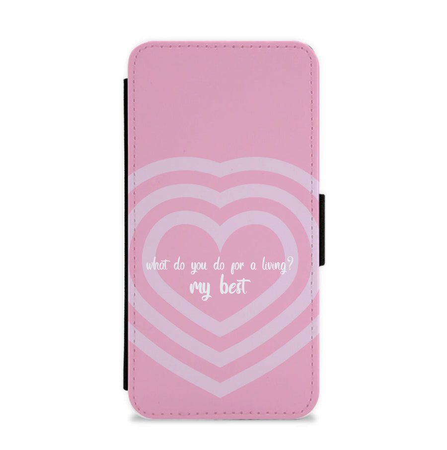 My Best - Funny Quotes Flip / Wallet Phone Case