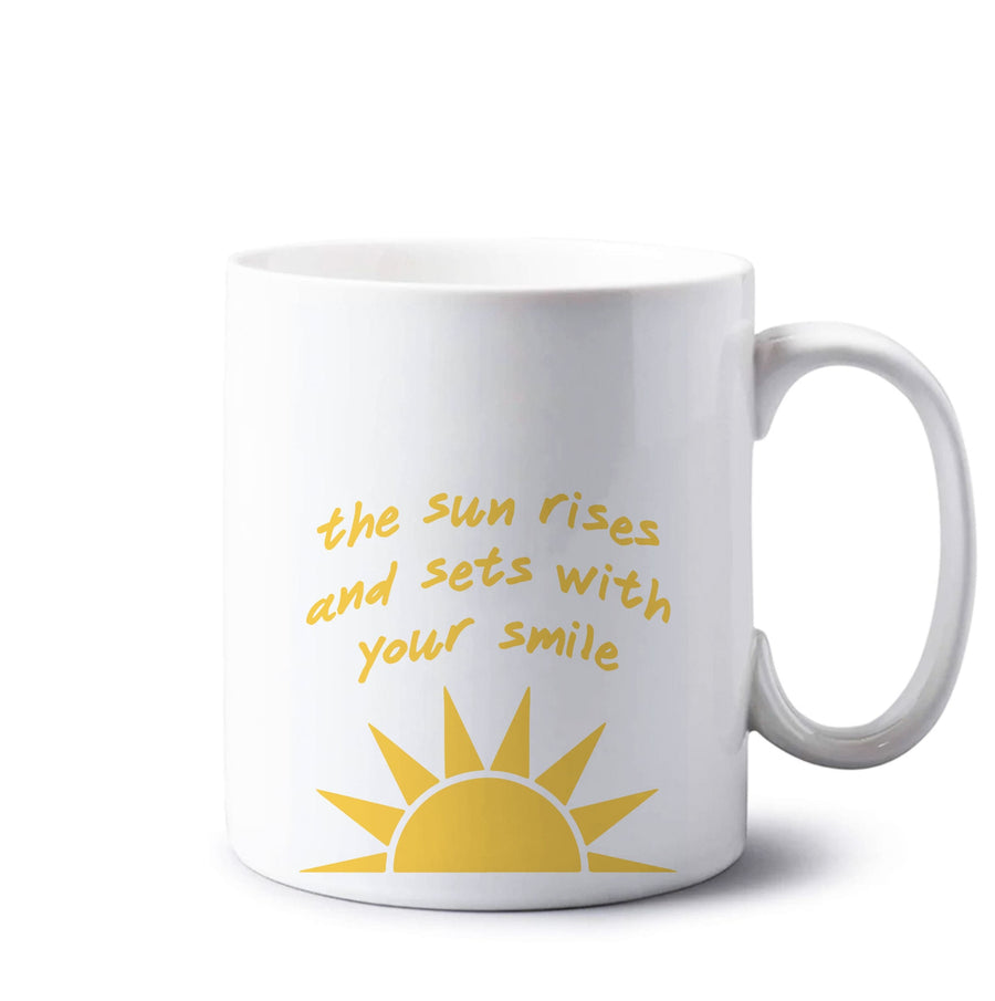 The Sun Rises And Sets With Your Smile - The Seven Husbands of Evelyn Hugo  Mug