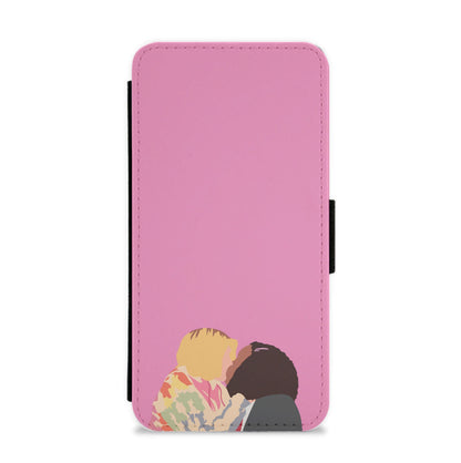 Tara And Darcy - Heart TV Flip / Wallet Phone Case