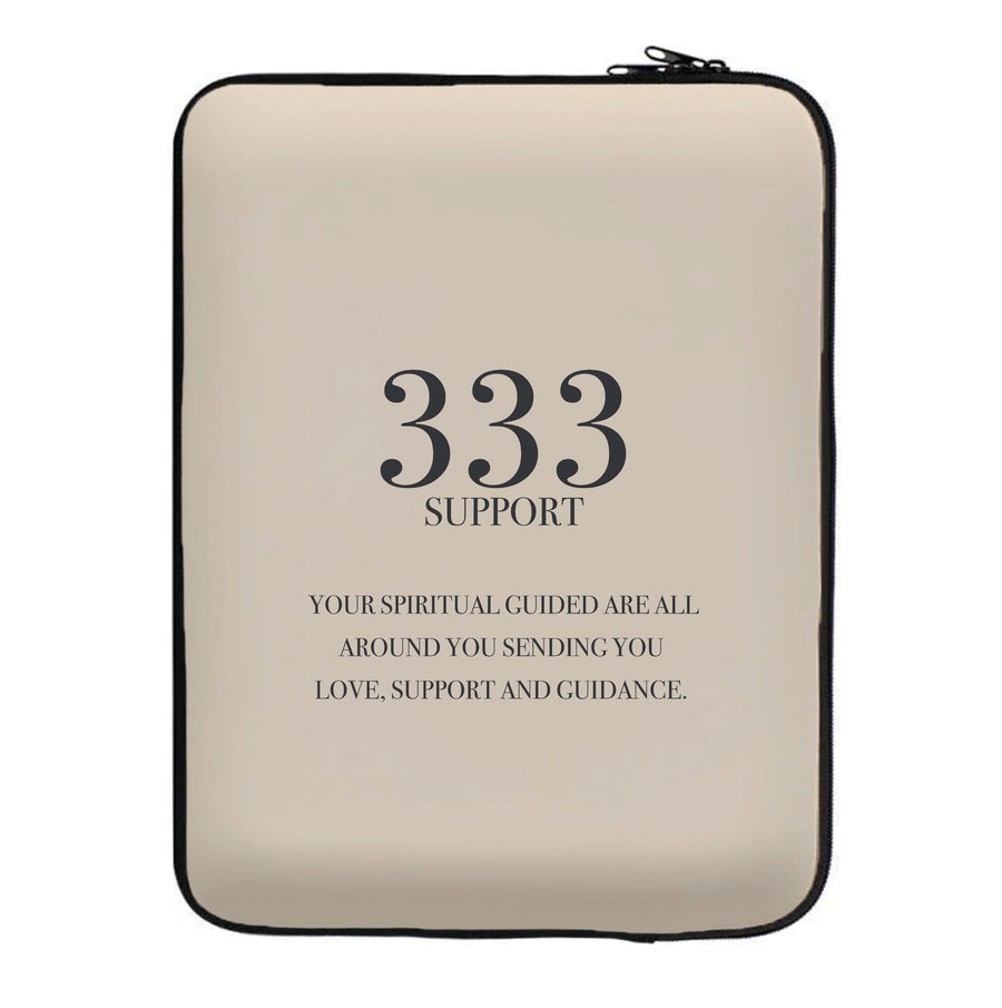 333 - Angel Numbers Laptop Sleeve