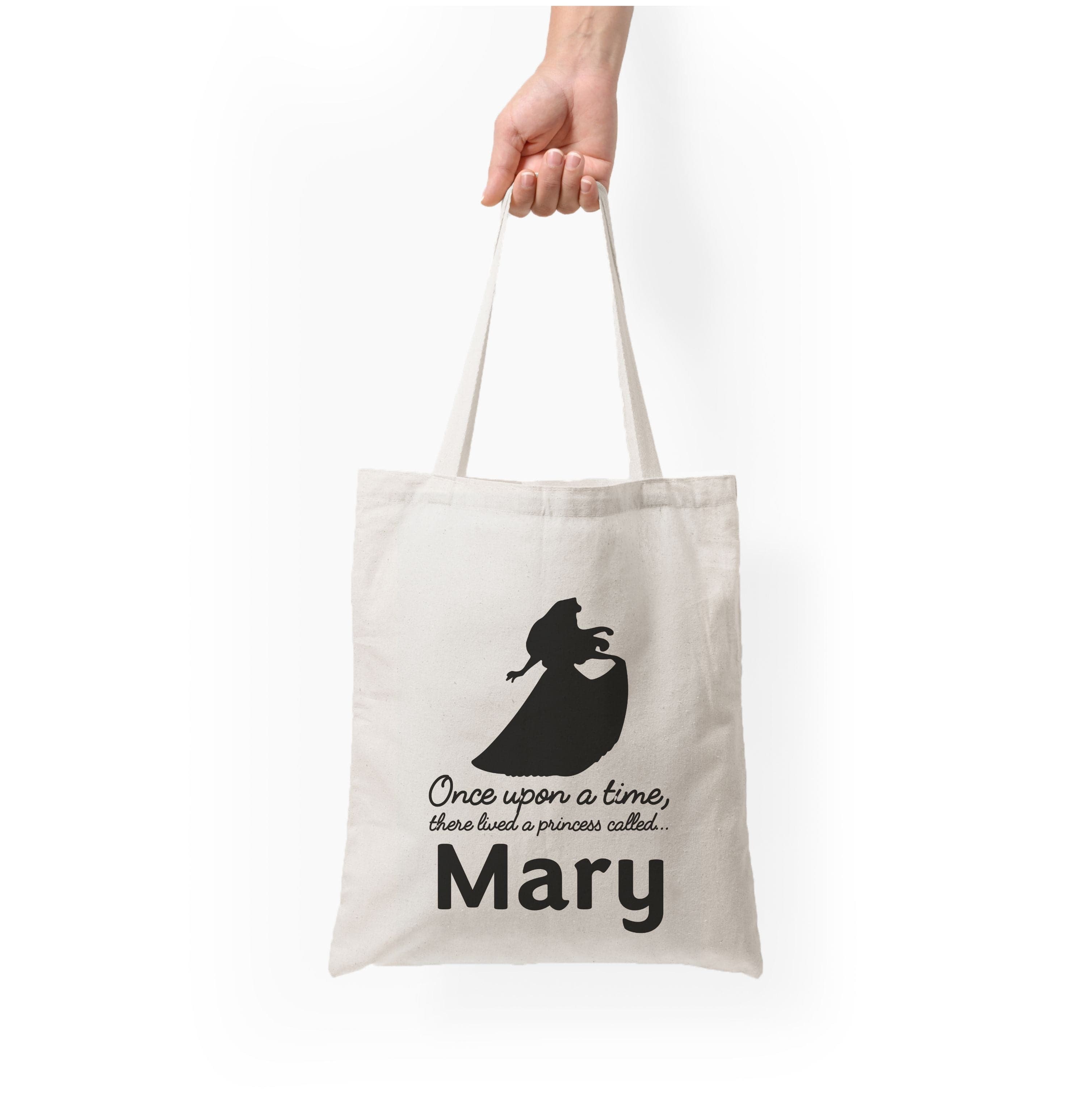 Once Upon A Time There Lived A Princess - Personalised Fairytale Tote Bag