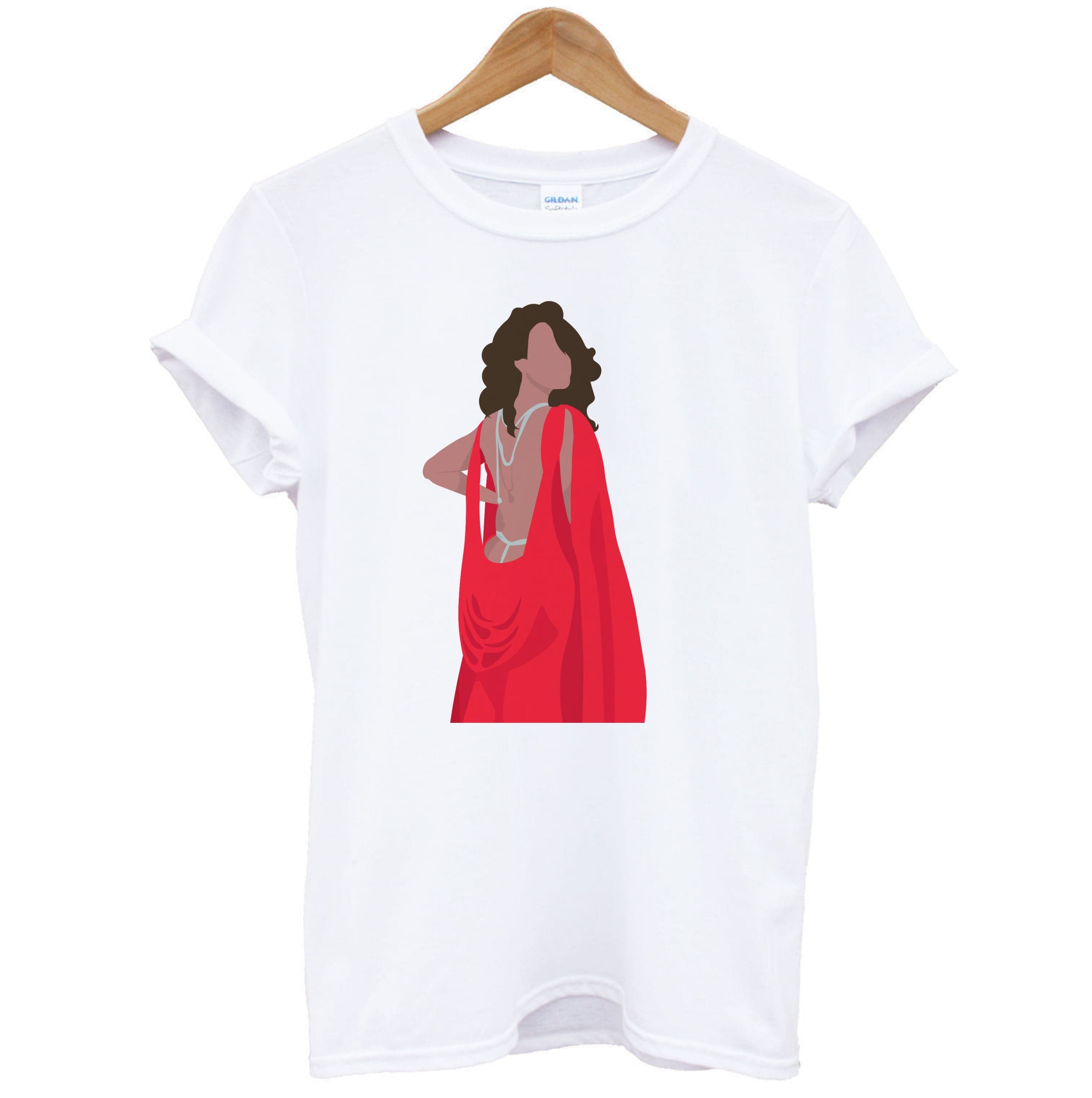 Red Dress - Queen B T-Shirt