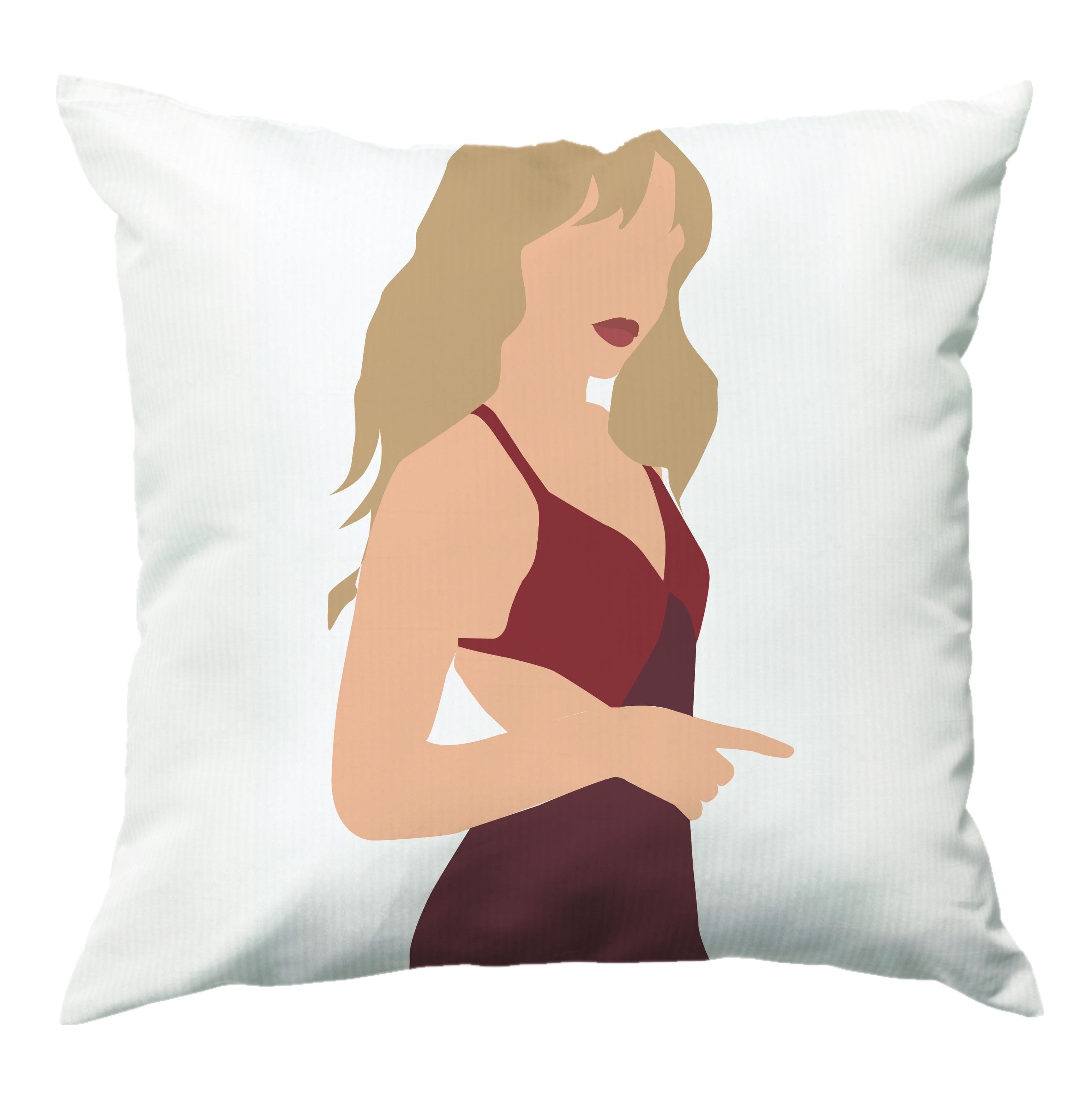 All Red Cushion