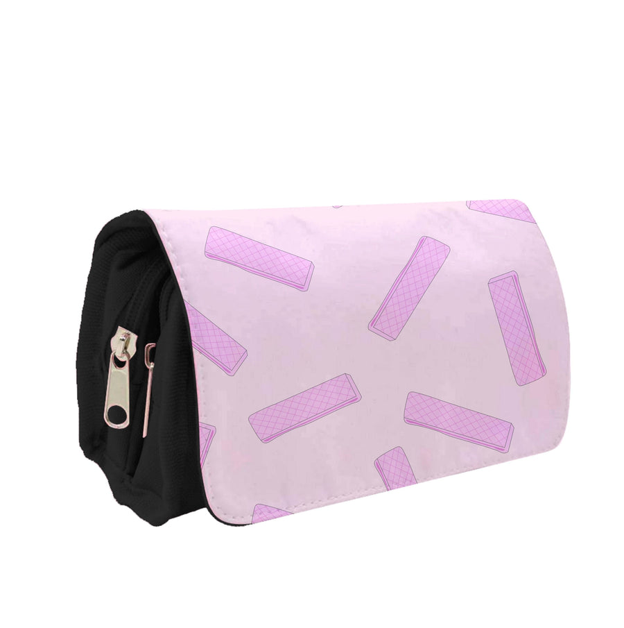 Pink Waffers - Biscuits Patterns Pencil Case