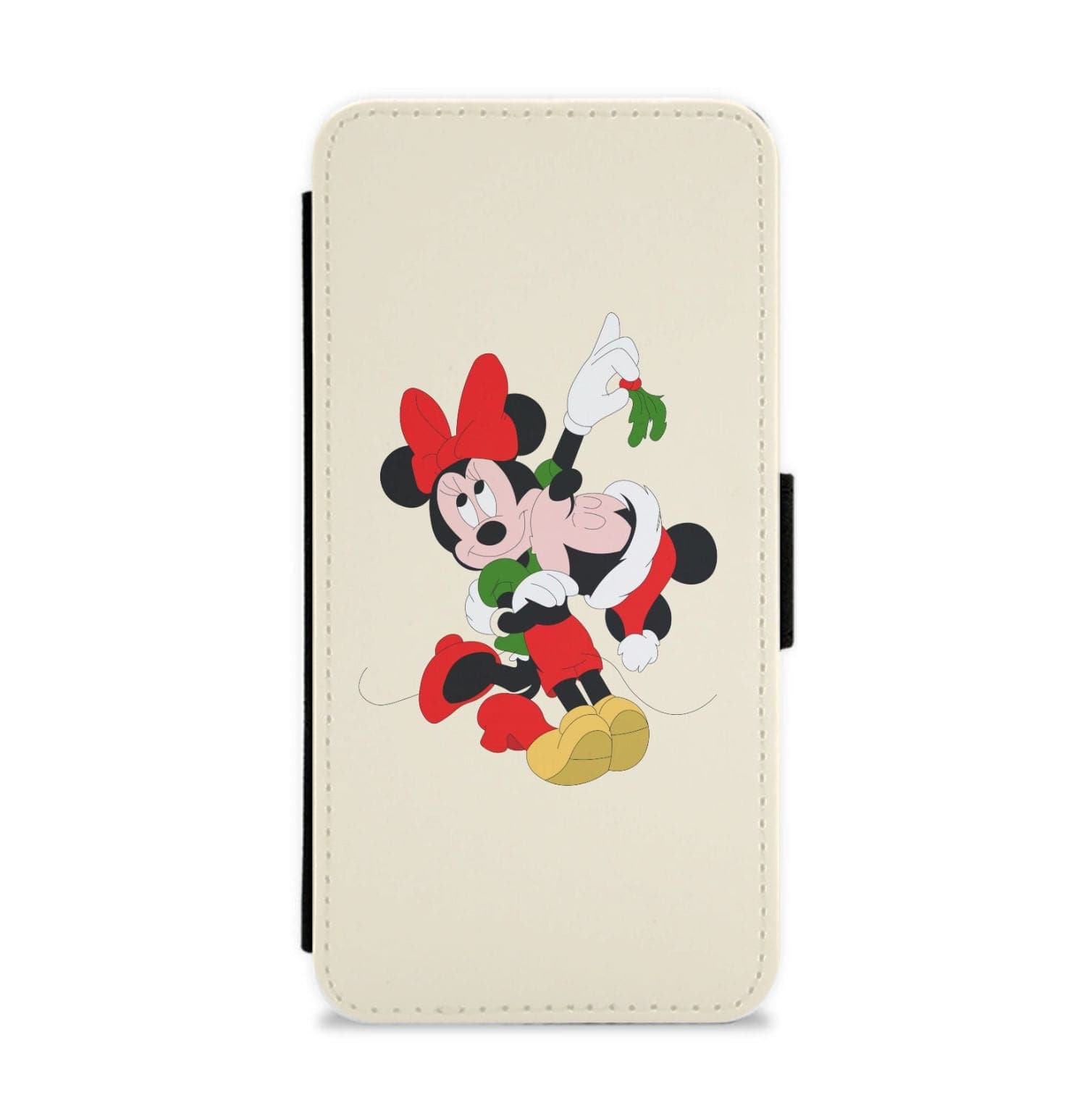 Mistletoe Fairytale Mice - Christmas Flip / Wallet Phone Case