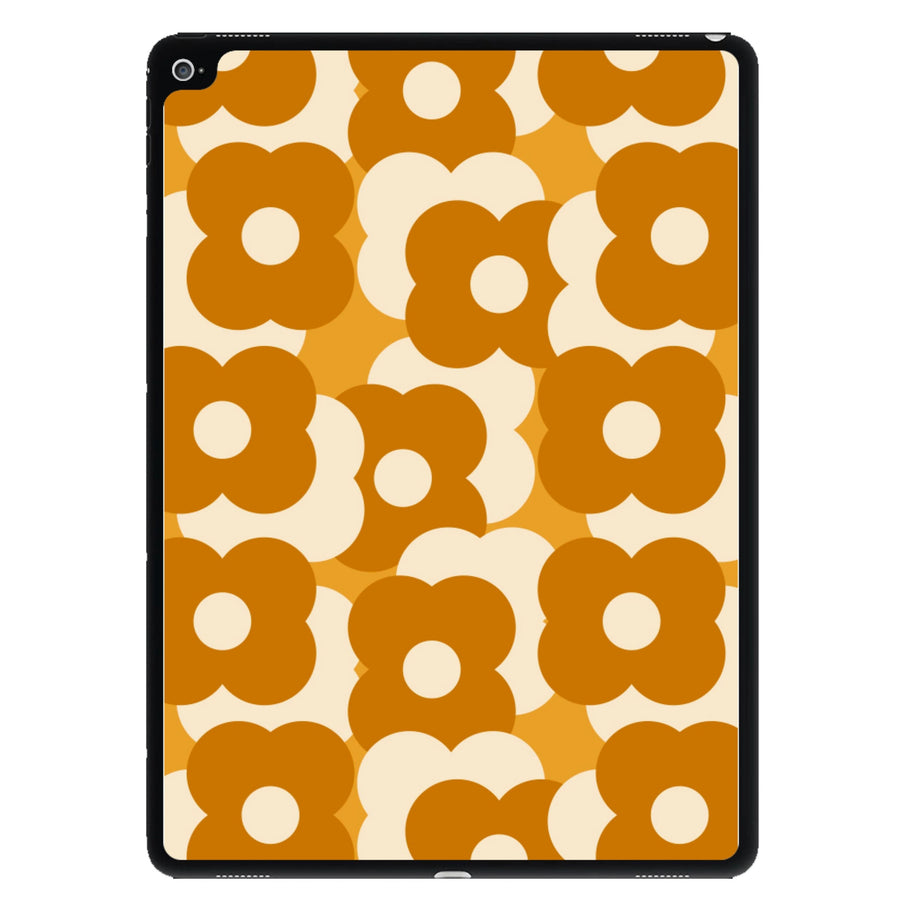Retro Flower Pattern iPad Case
