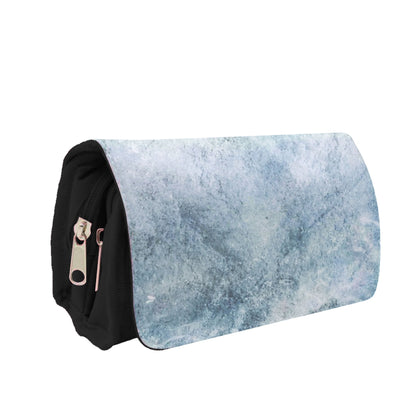 Sea Blue Marble Pencil Case