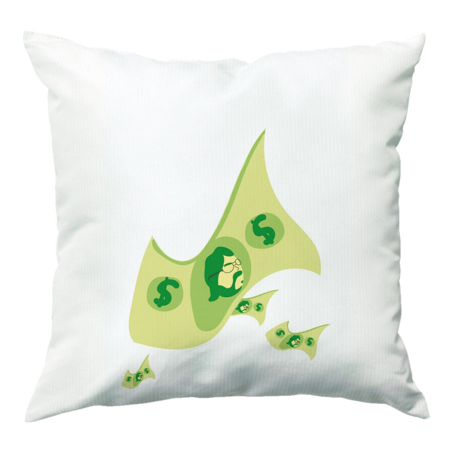 Money bill - Money Heist Cushion