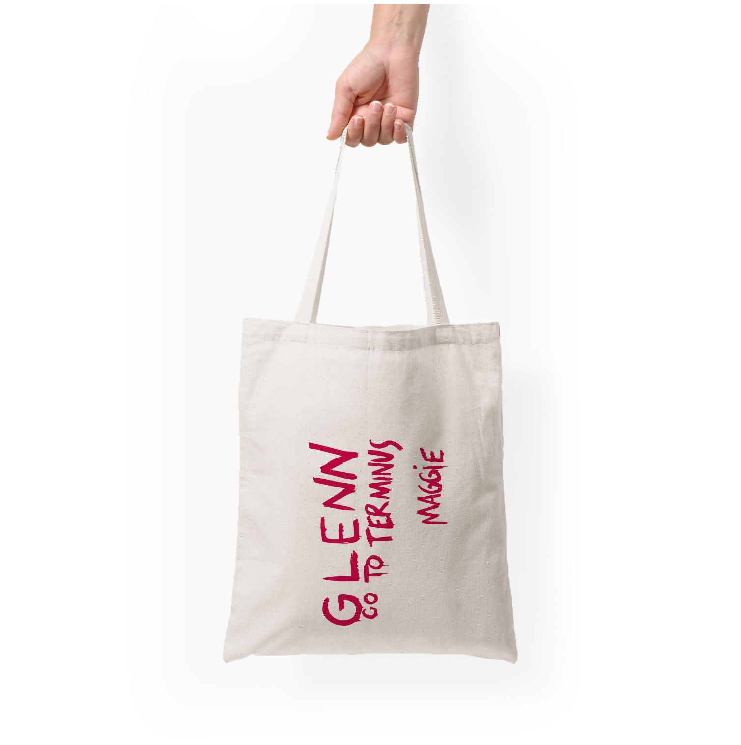 Message For Glenn - TWD Tote Bag