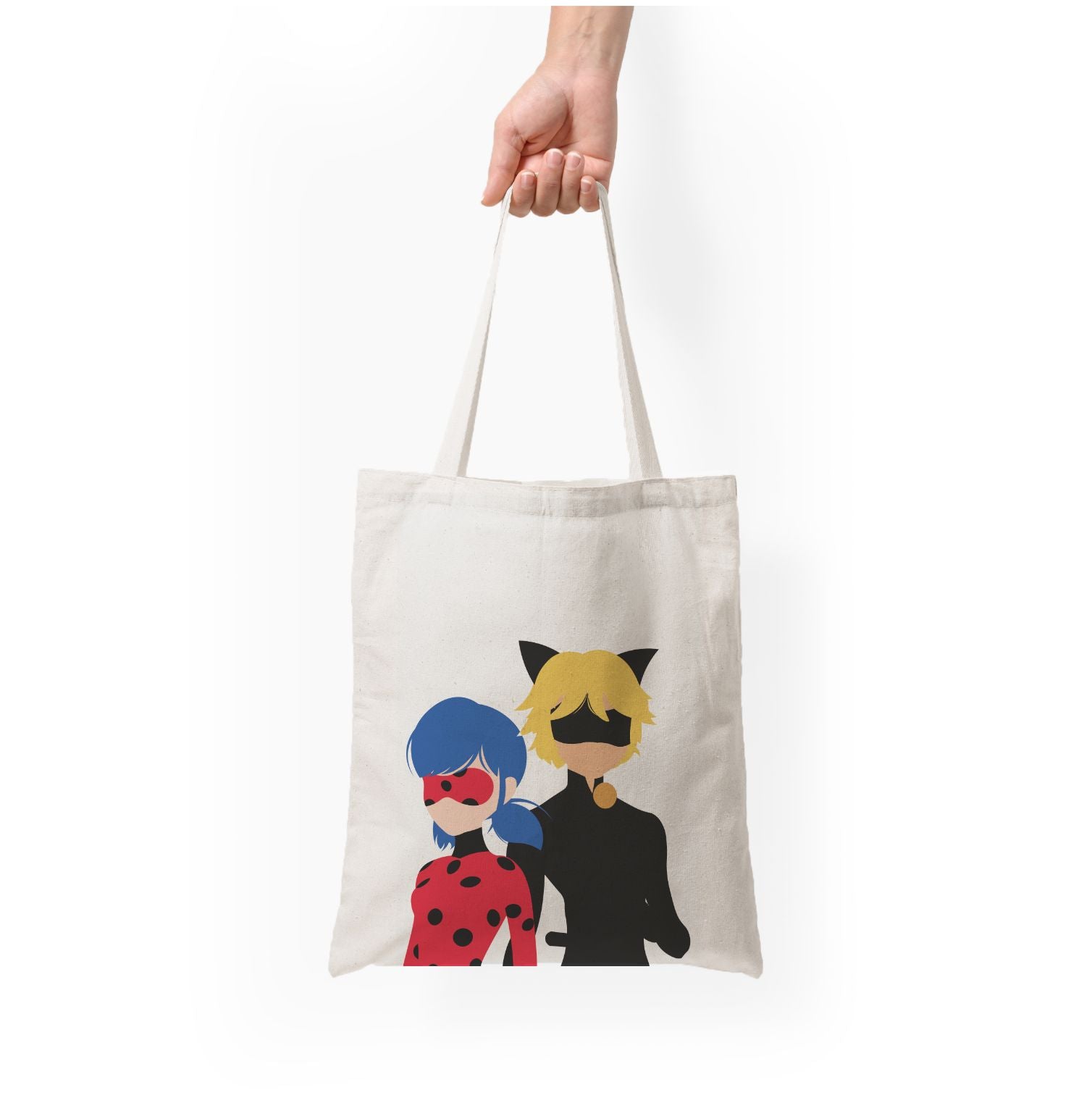 Red And Blue Tote Bag