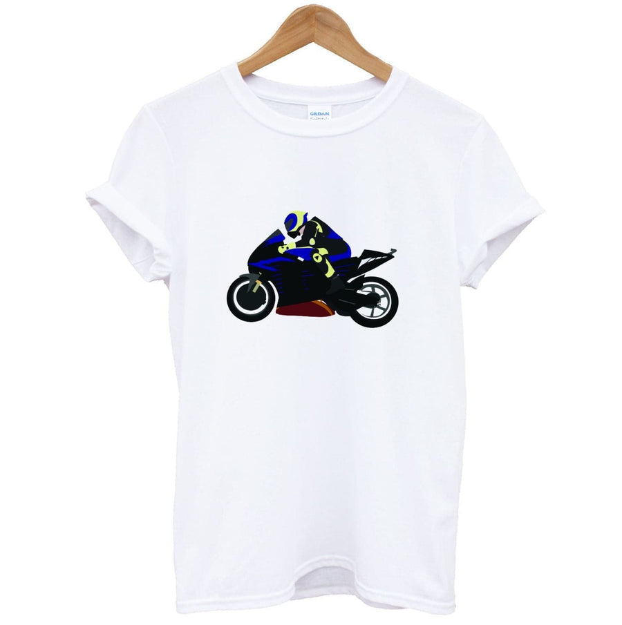 Purple Motorbike - Moto GP T-Shirt