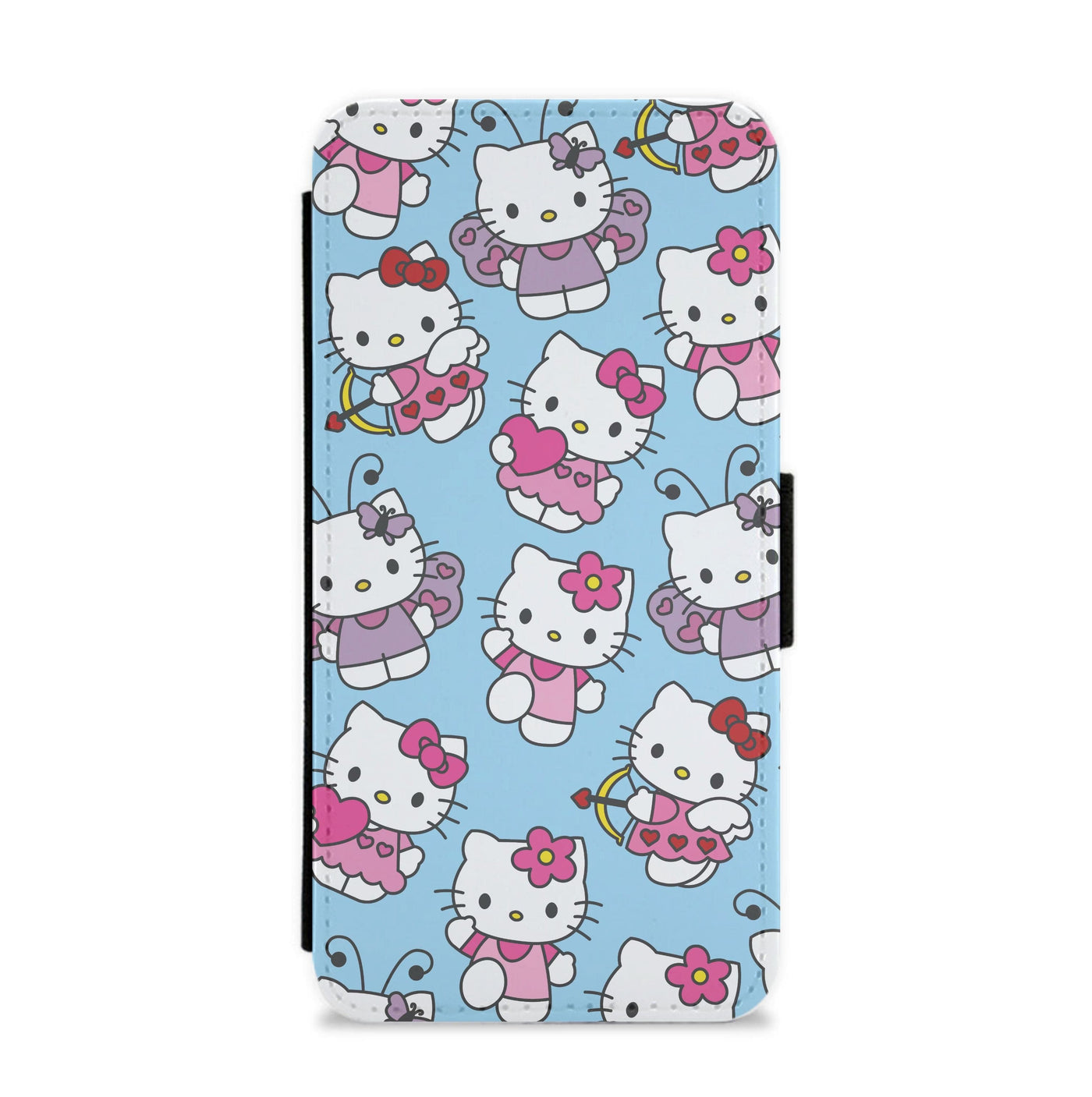 Hello Kitty Pattern  Flip / Wallet Phone Case
