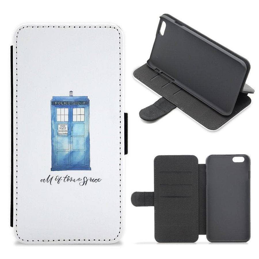 All of Time and Space - Doctor Wo Flip / Wallet Phone Case - Fun Cases