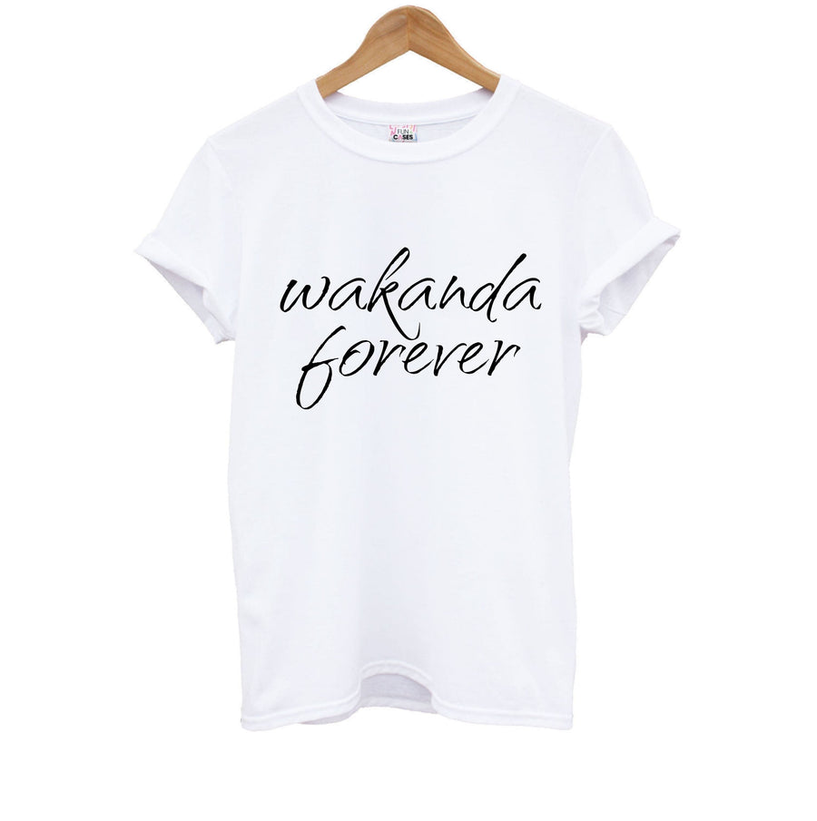 Wakanda Forever - Black Panther Kids T-Shirt