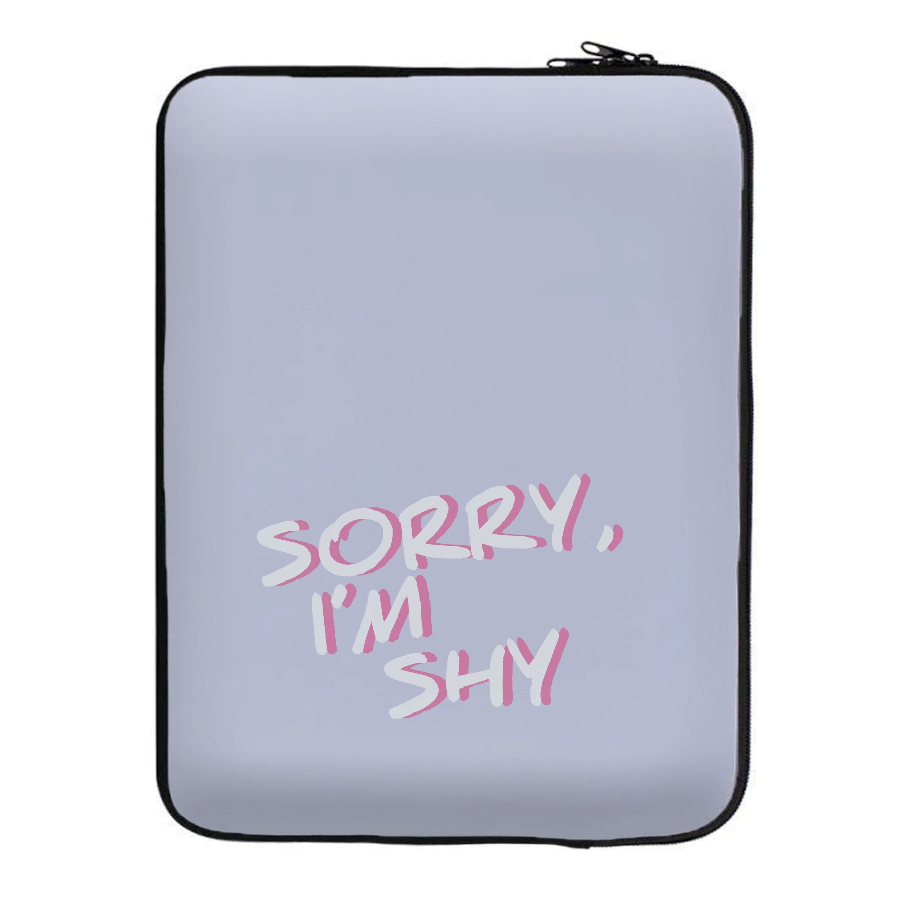 Sorry, I'm Shy - Nessat Laptop Sleeve