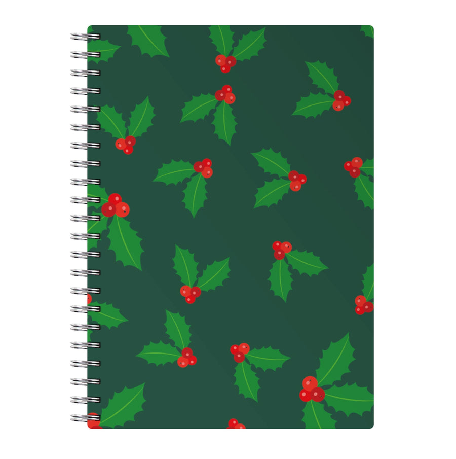 Holly - Christmas Patterns Notebook