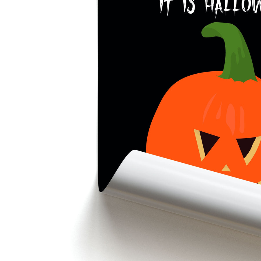 Pumpkin Dwight The Office - Halloween Specials Poster
