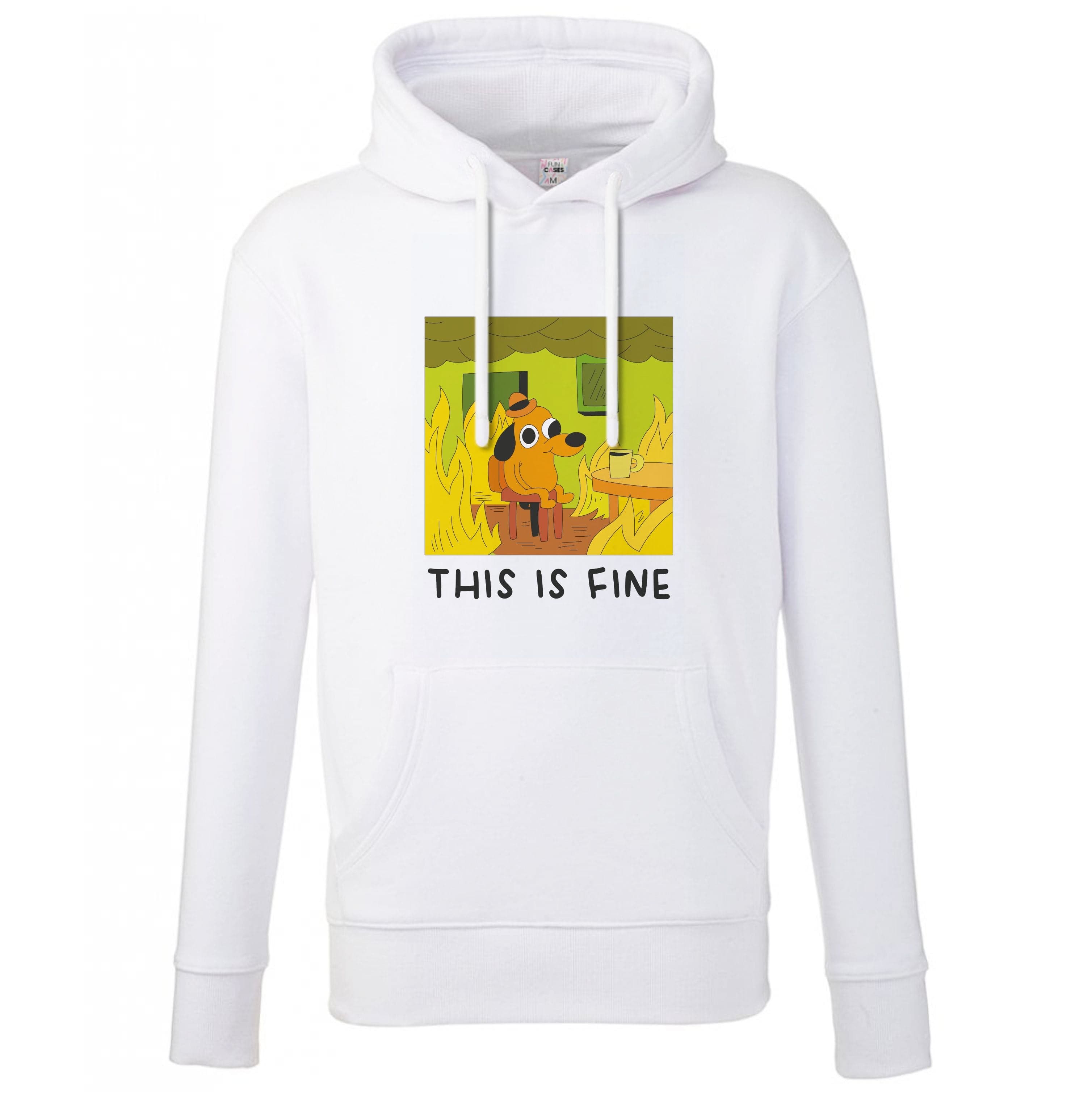 This Is Fine - Memes Hoodie