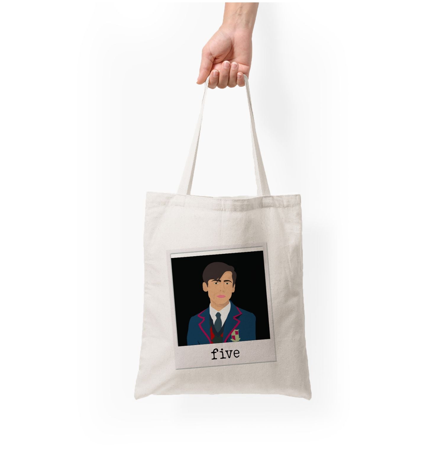 Sticker Five - Umbrella Academy Tote Bag