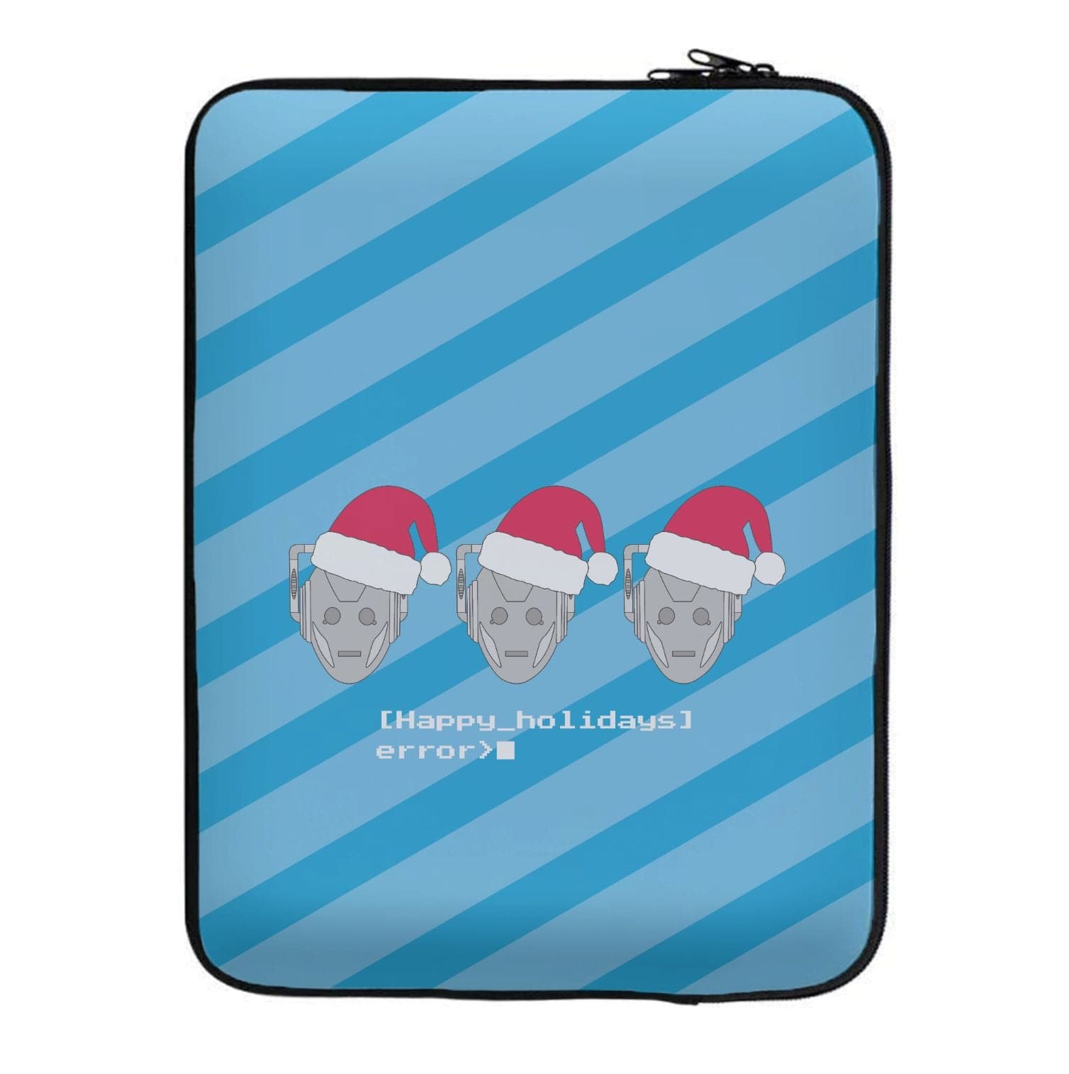 Happy Holidays Error - Doctor Who Laptop Sleeve