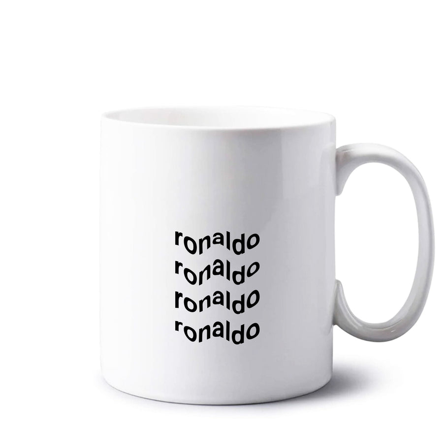 Wavy Text - Ronaldo Mug