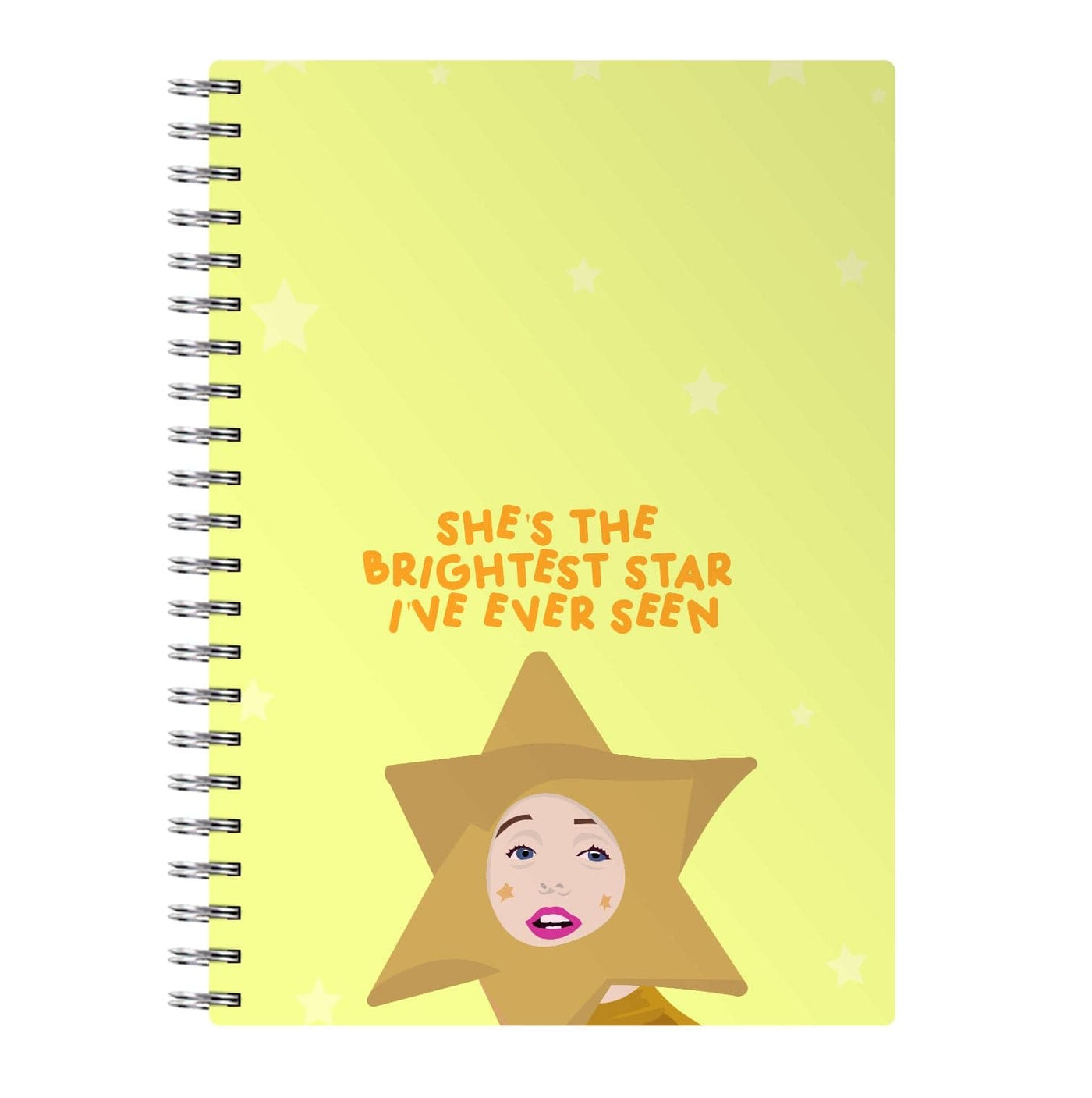 She's The Brightest Star I've Ever Seen - Christmas Notebook