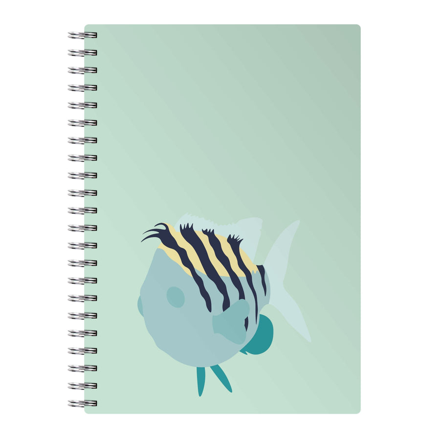 Flounder The Fish - The Little Mermaid Notebook