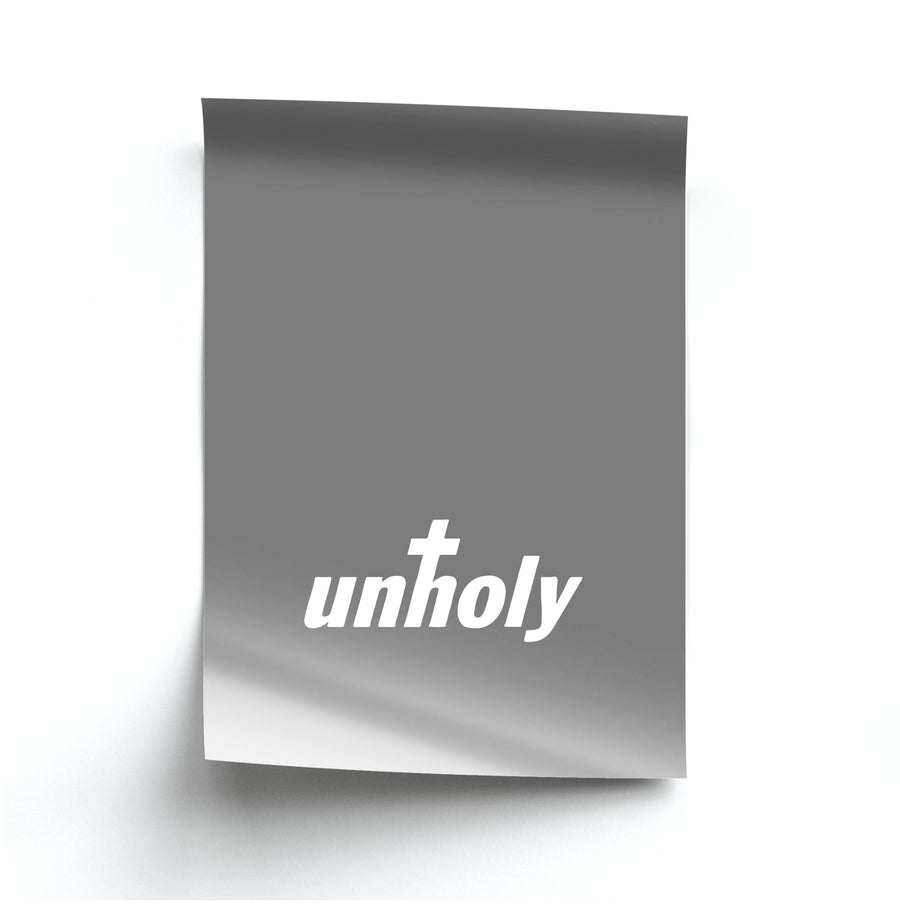Unholy - Sam Smith Poster
