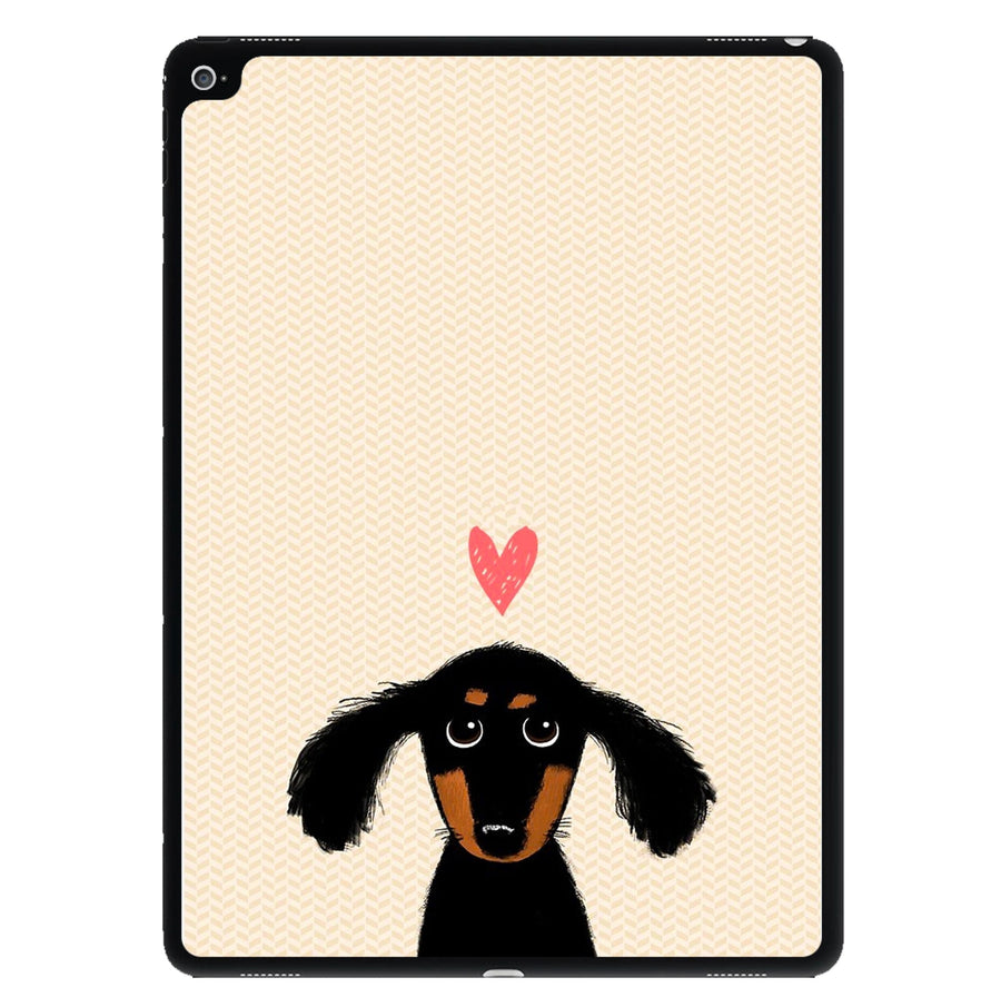 Dachshund Puppy Love iPad Case
