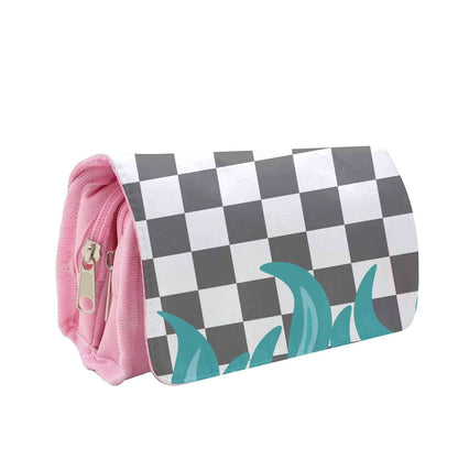 Blue Flame - Skate Aesthetic  Pencil Case