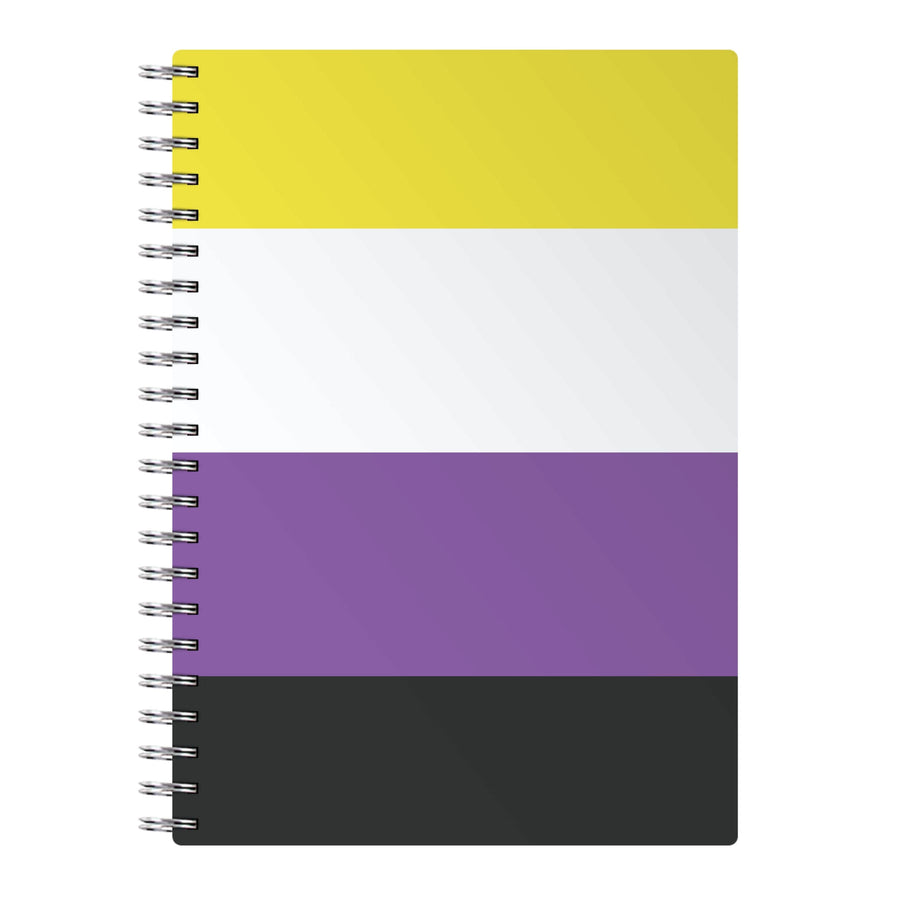 Non-Binary Flag - Pride Notebook