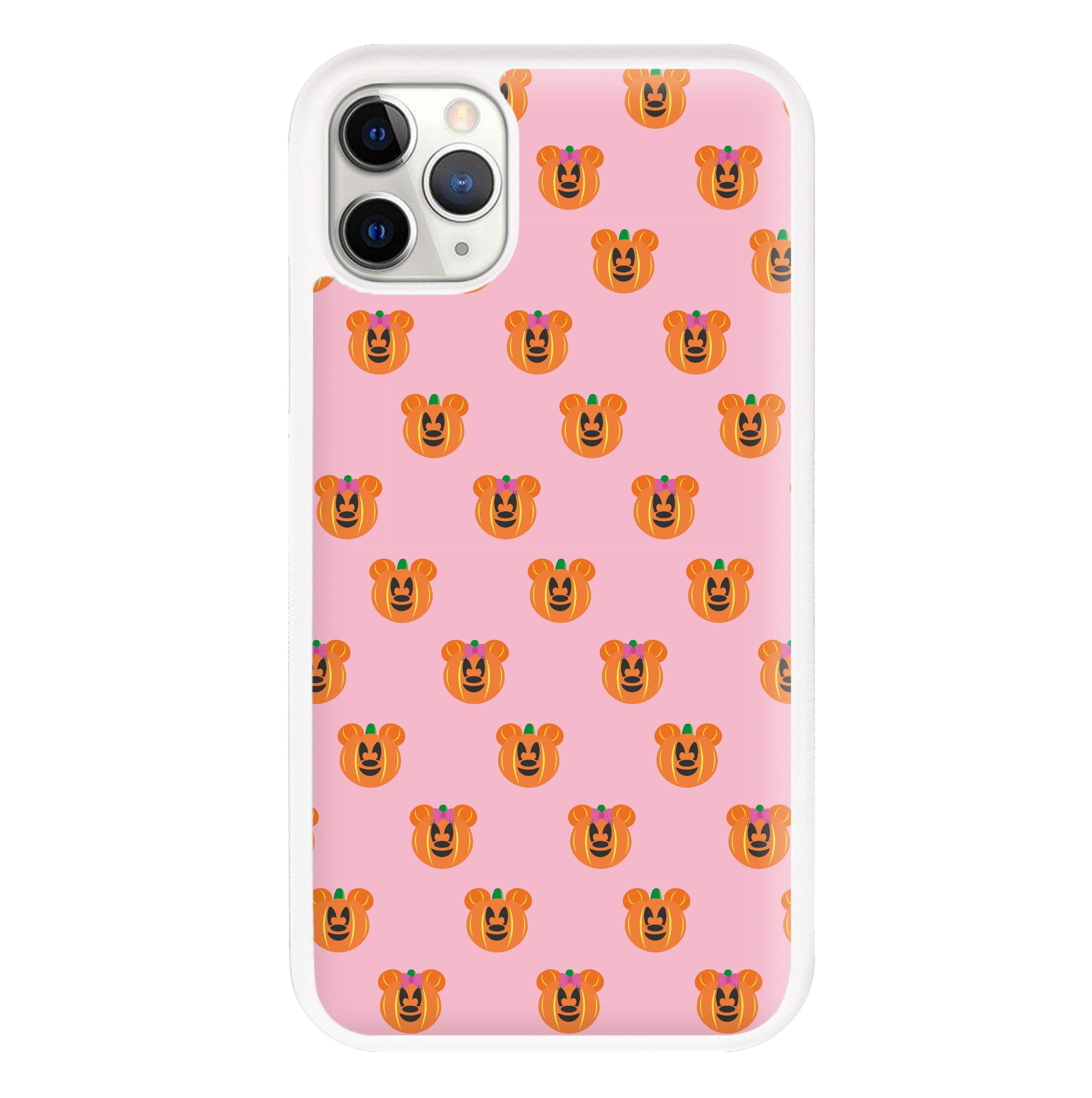 Female Mouse Pumpkin Pattern Halloween Phone Case