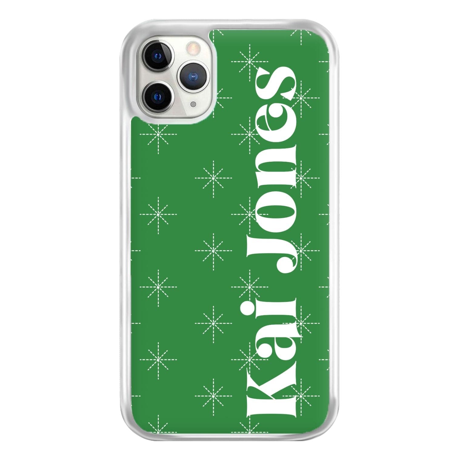 Snowflakes - Personalised Christmas Phone Case