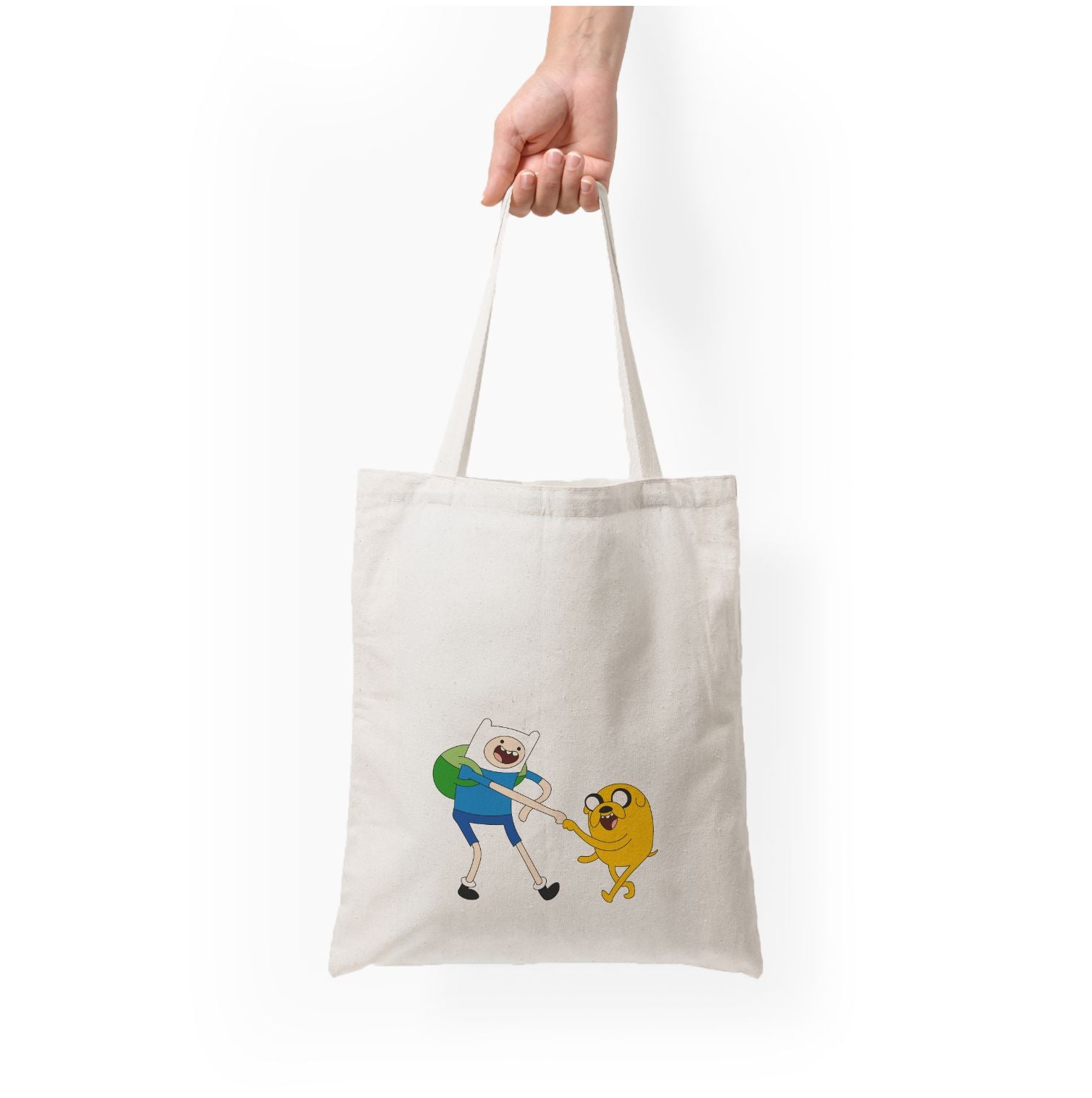 Jake The Dog And Finn The Human Tote Bag