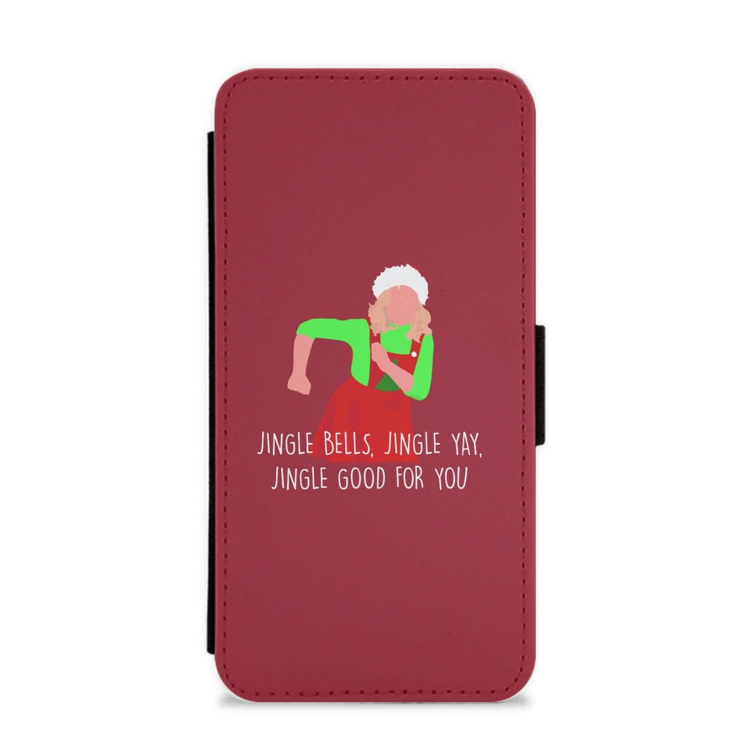 Jingle Bells, Jingle Yay - Parks Flip / Wallet Phone Case