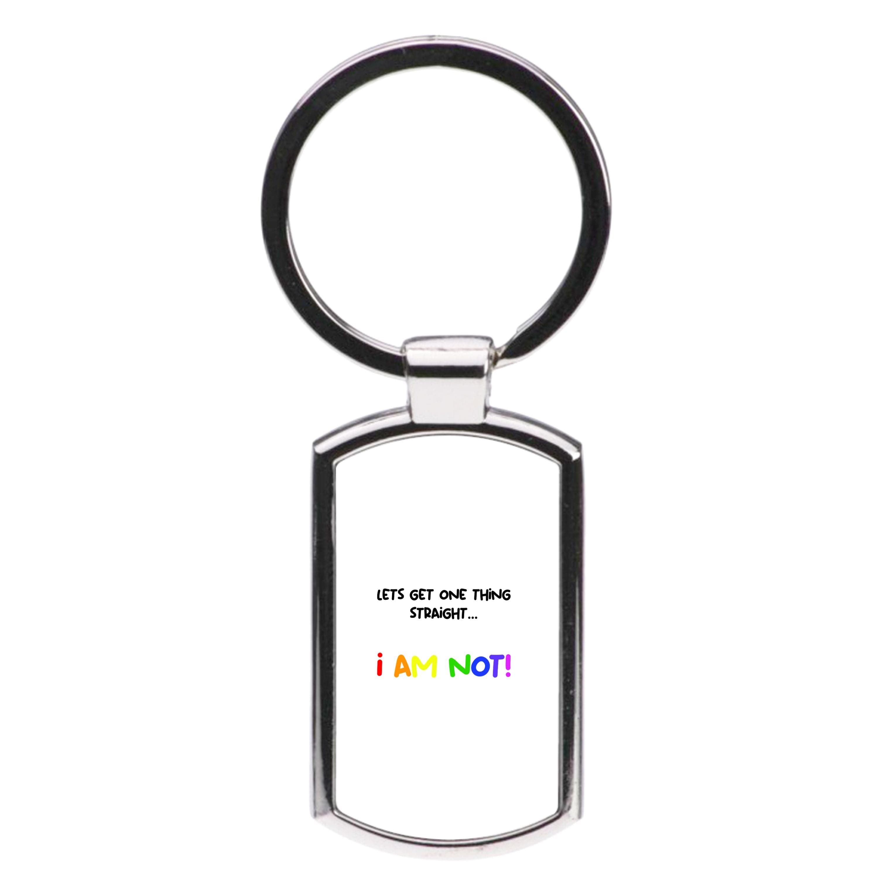 I Am Not - Pride Luxury Keyring