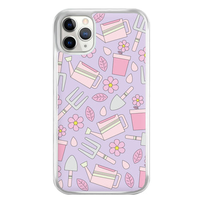 Gardening Tools - Spring Patterns Phone Case