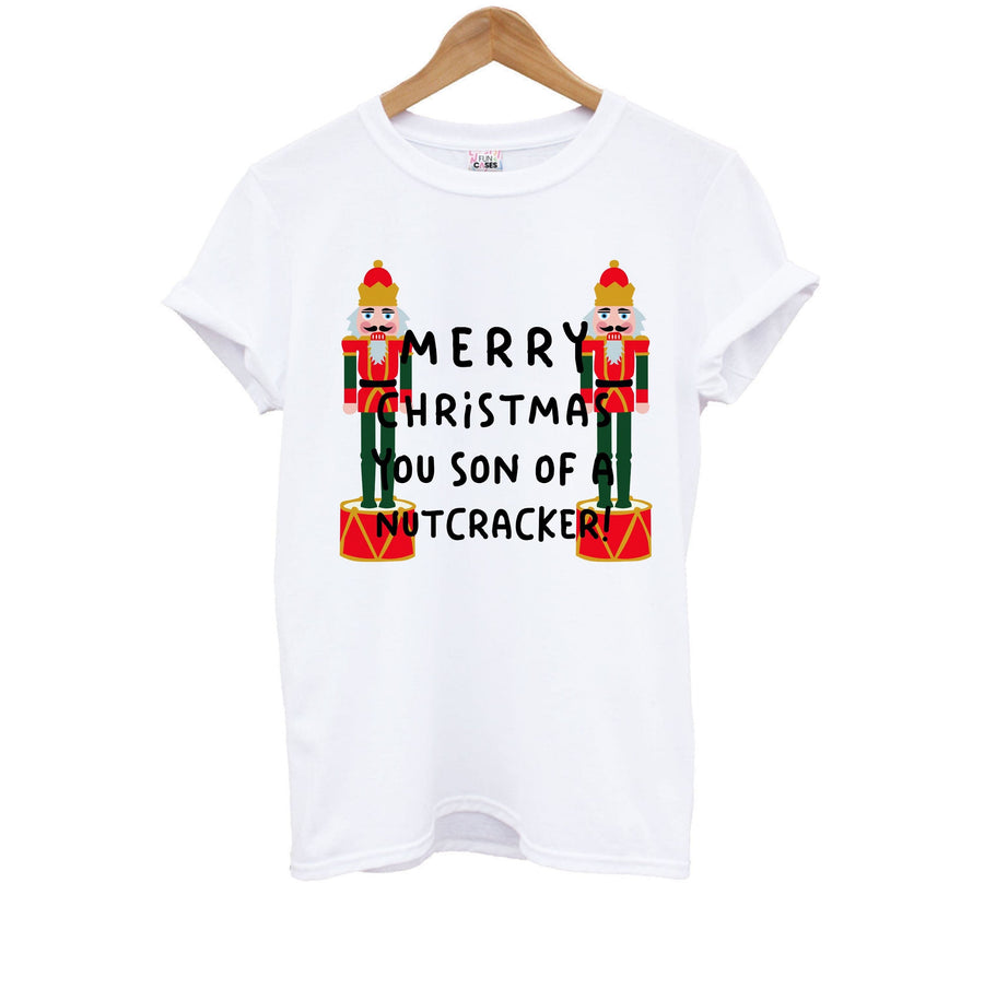 Merry Christmas You Son Of A Nutcracker - Elf Kids T-Shirt