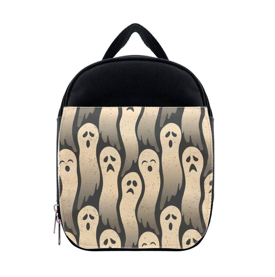 Vintage Wriggly Ghost Pattern Lunchbox